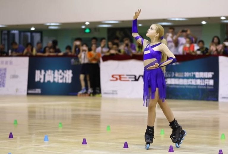 Rollerblader’s expert skills will go down in history