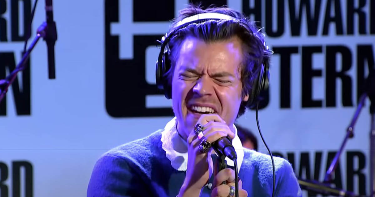 Harry Styles performs a perfect live cover of Peter Gabriel’s
