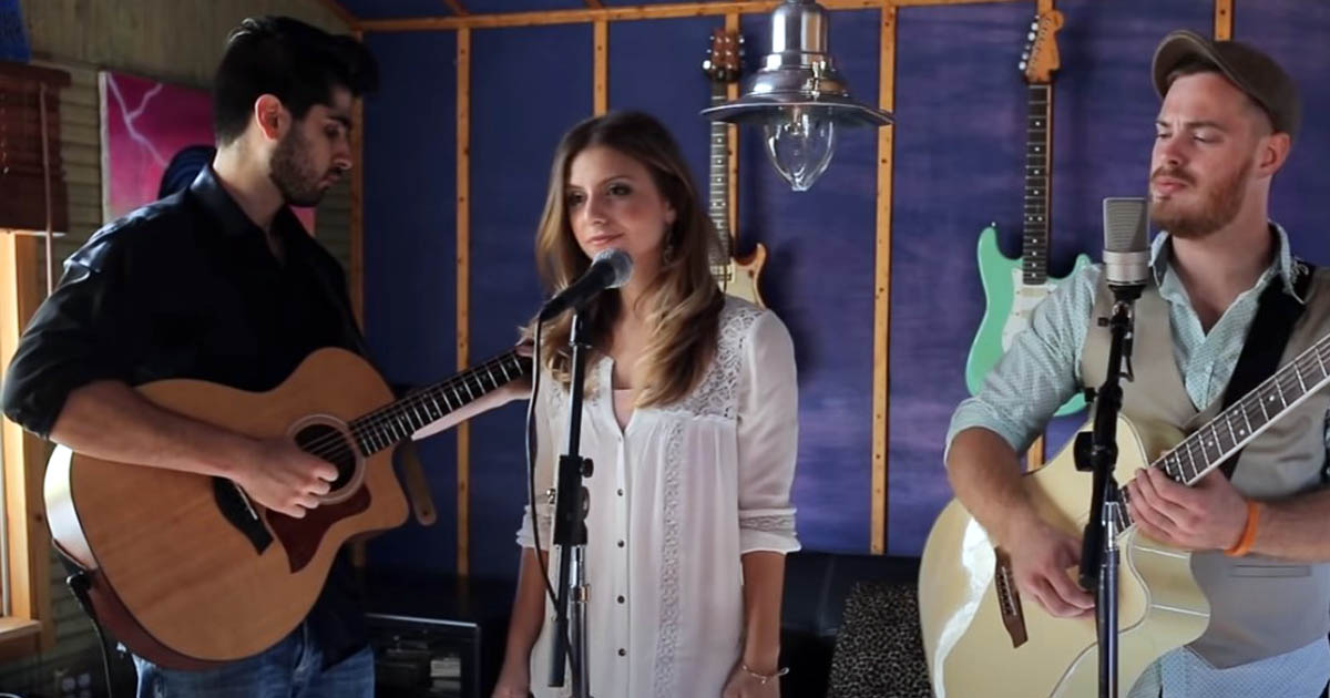 Folkcountry band plays phenomenal acoustic cover of “The House of The
