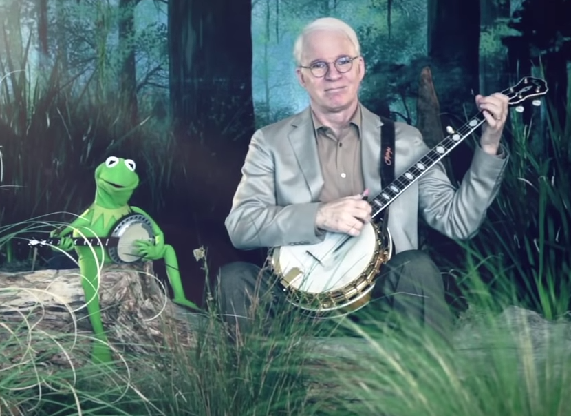 Steve Martin Faces Worthy Opponent In Banjo FaceOff